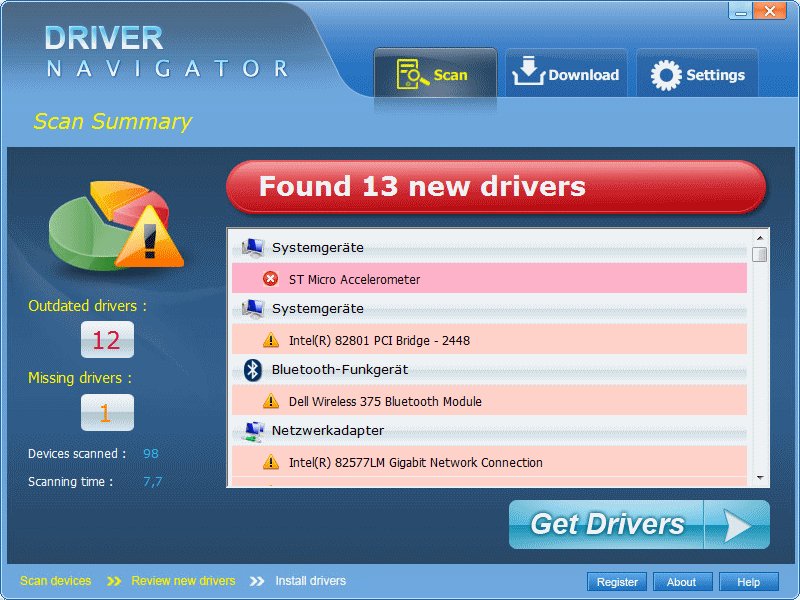 Driver Navigator Key